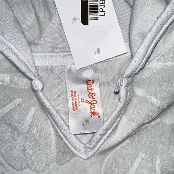 Gray Shell Patterned Cover-Up - Picture 4 of 5